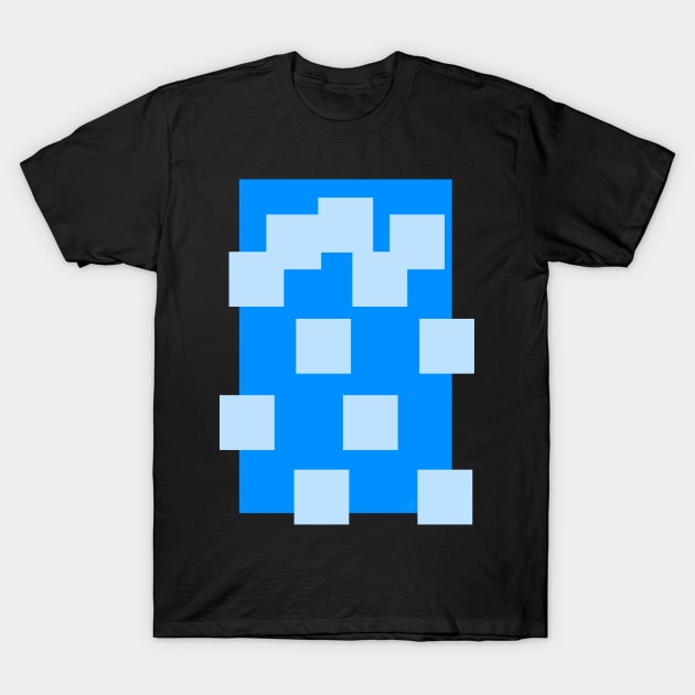 Blue separation T-Shirt by Mr.Guide